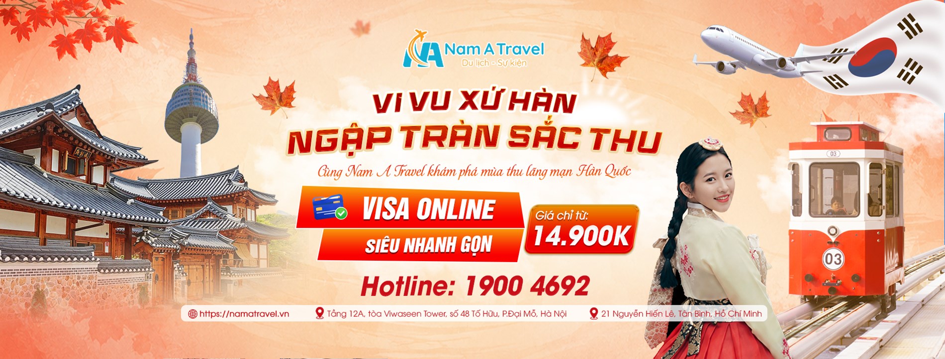 Ưu đãi tour Hàn Quốc