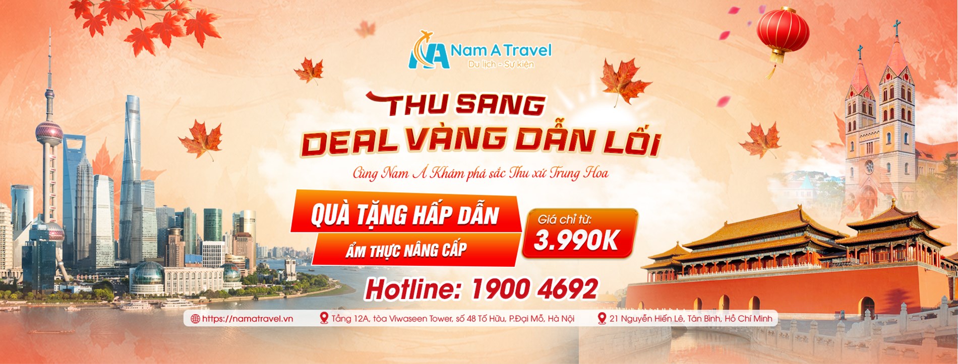 Ưu đãi tour Trung Quốc