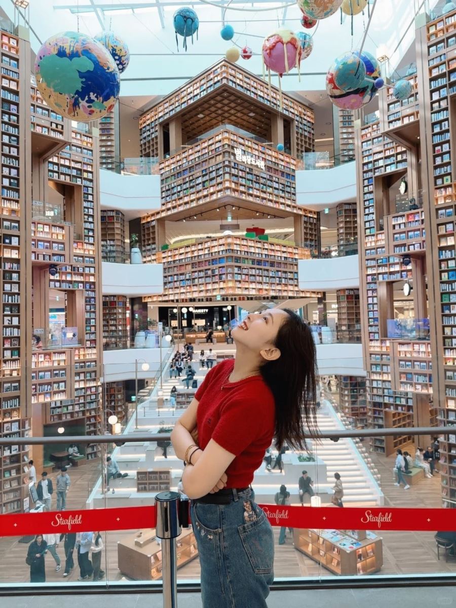 Giơ máy lên là có ảnh đẹp ở thư viện Starfield Coex