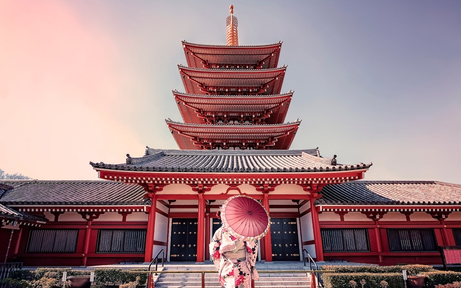 Đền thờ Asakusa Kannon - Một trong những biểu tượng văn hóa của Tokyo