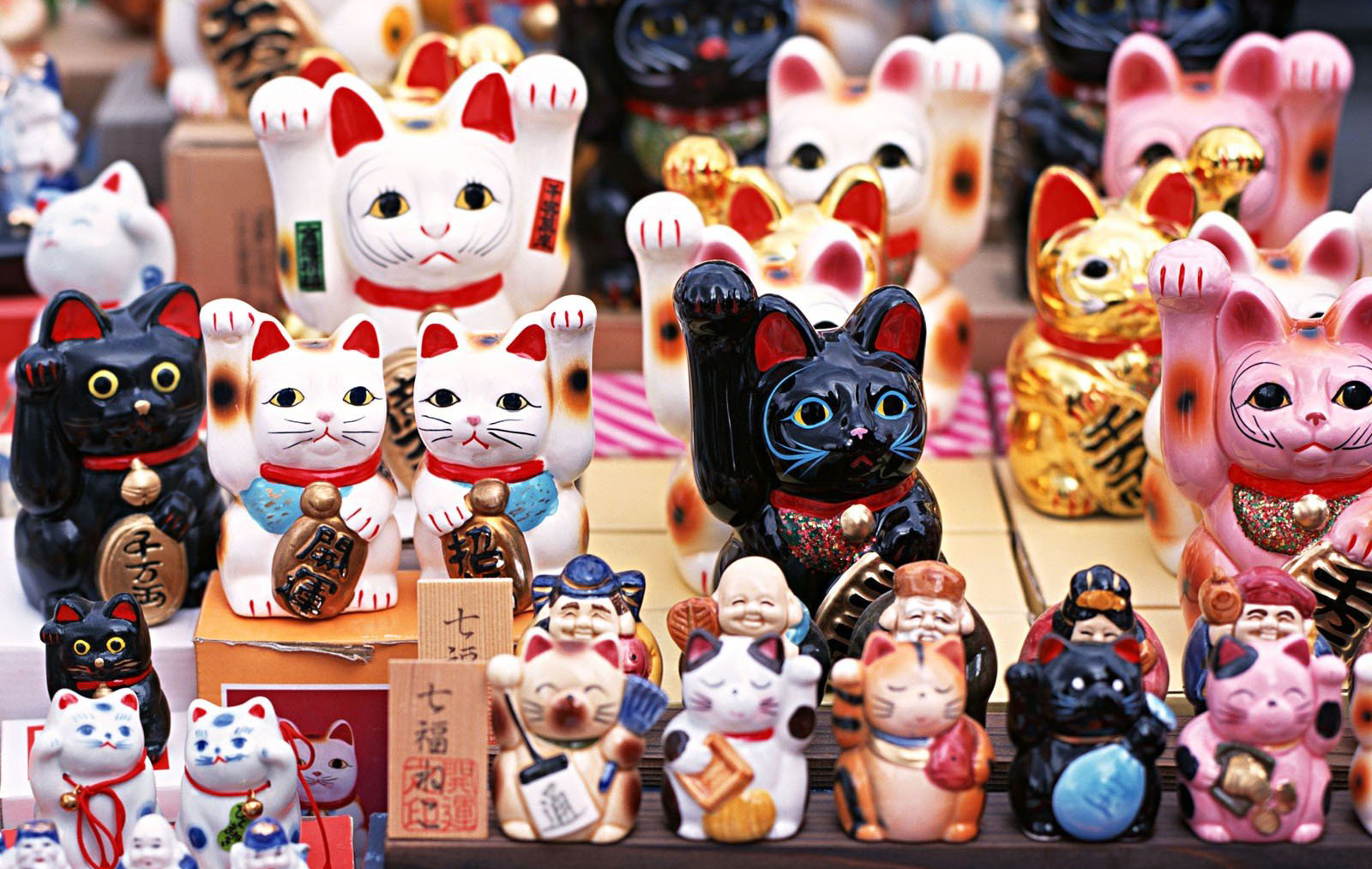 Mèo may mắn Maneki Neko