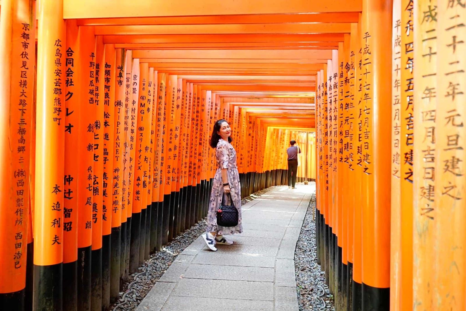Một góc đền Fushimi-Inari 