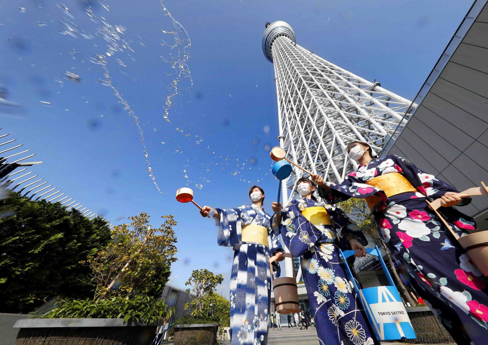 Vẻ đẹp của Tokyo Skytree vào ban ngày