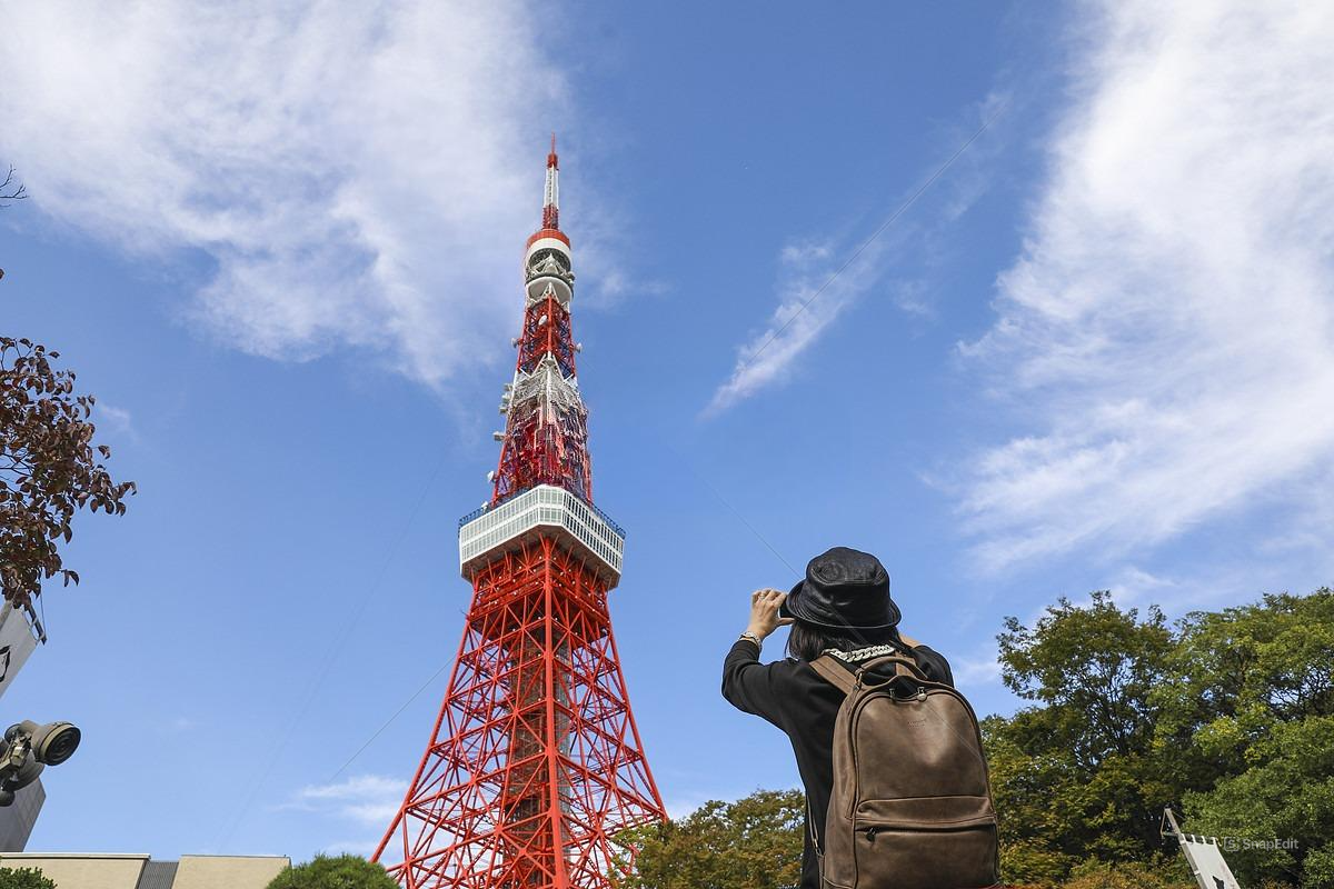 Tháp Tokyo với kiến trúc cổ kính 