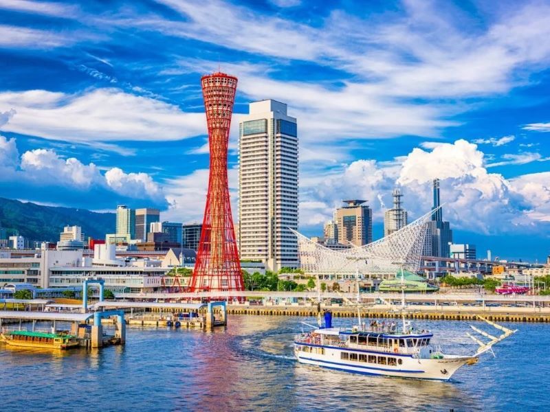 Tháp cảng Kobe - Tour Du Lịch Osaka 6N5Đ