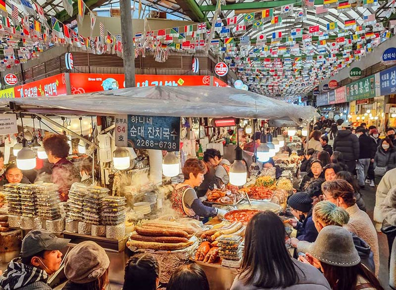 Chợ Gwangjang - Khu chợ truyền thống nổi tiếng lâu đời tại Seoul
