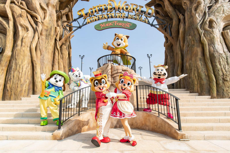 Vui chơi thỏa thích tại công viên giải trí Lotte World